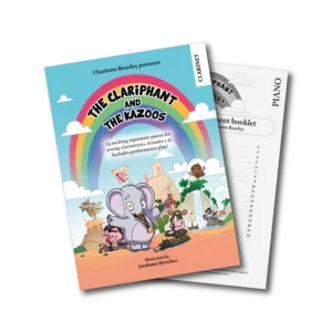 The Clariphant – Clarinet Book and Piano Accompaniment